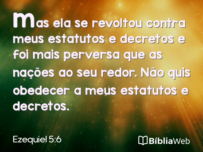Ezequiel 5:6 em imagem para compartilhar