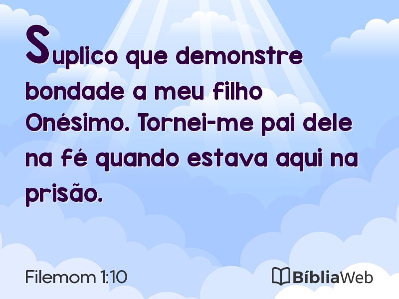 Filemom 1:10 em imagem para compartilhar