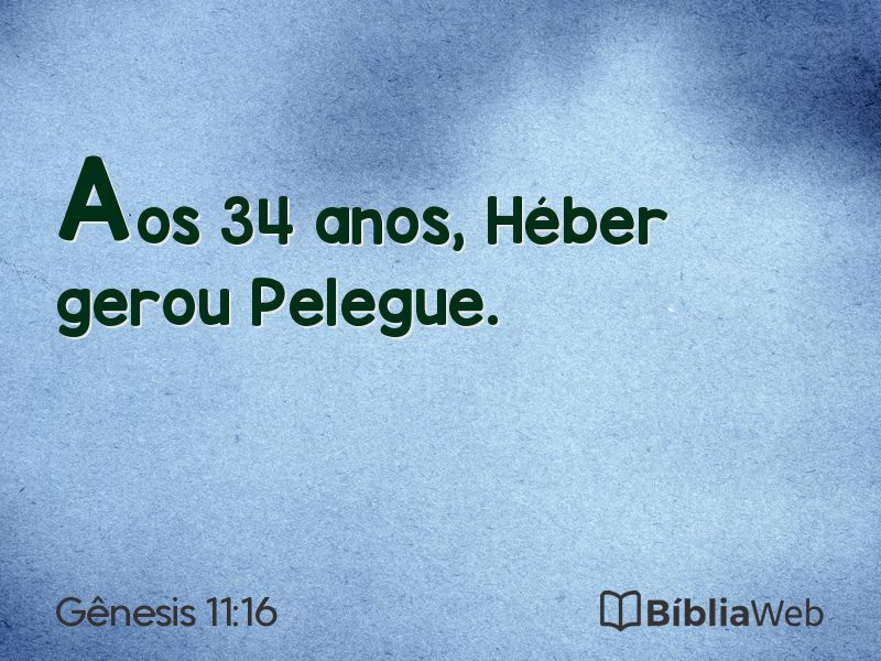Gênesis 11:16 em imagem para compartilhar