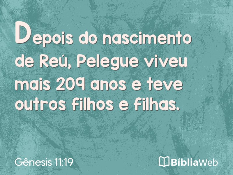 Gênesis 11:19 em imagem para compartilhar