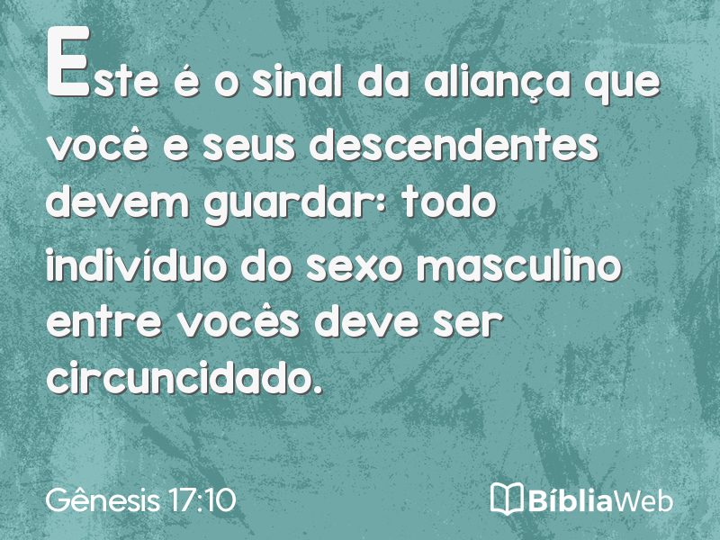Gênesis 17:10 em imagem para compartilhar