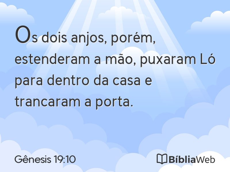Gênesis 19:10 em imagem para compartilhar