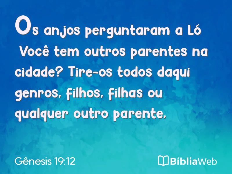 Gênesis 19:12 em imagem para compartilhar