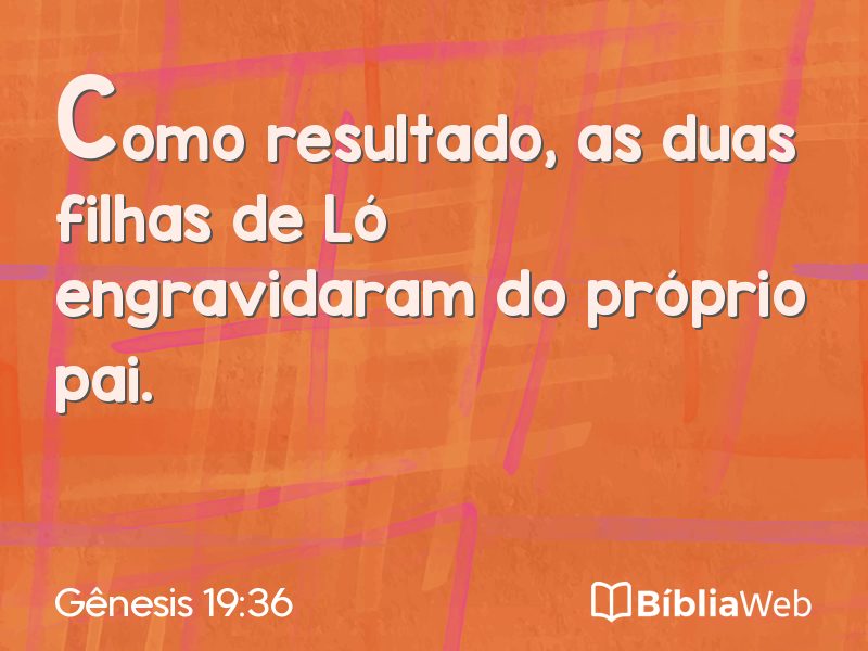Gênesis 19:36 em imagem para compartilhar