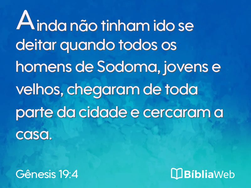 Gênesis 19:4 em imagem para compartilhar