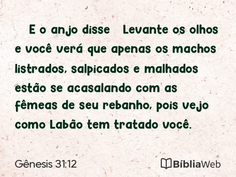 Gênesis 31:12 em imagem para compartilhar