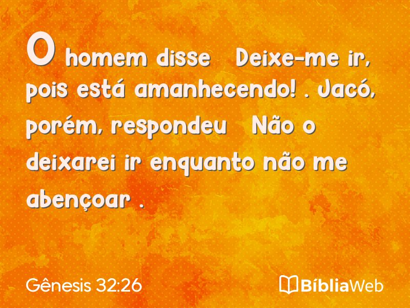 Gênesis 32:26 em imagem para compartilhar