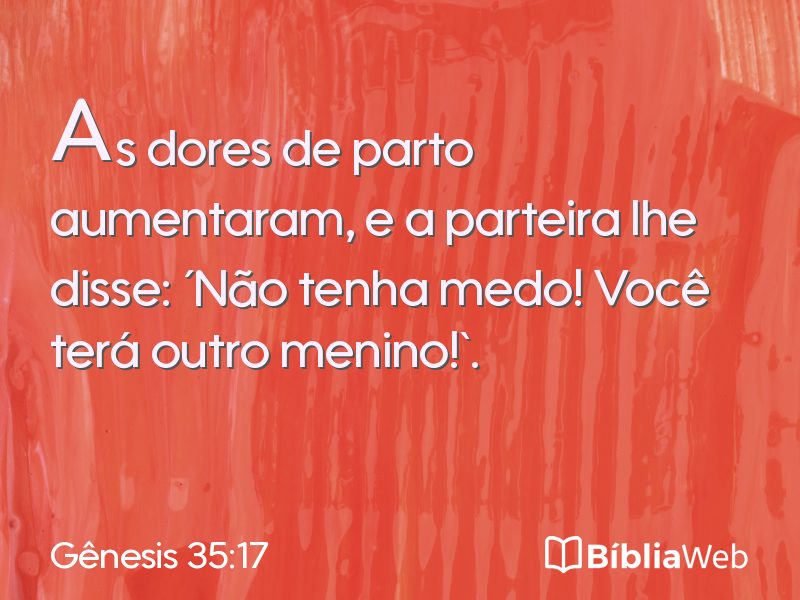 Gênesis 35:17 em imagem para compartilhar