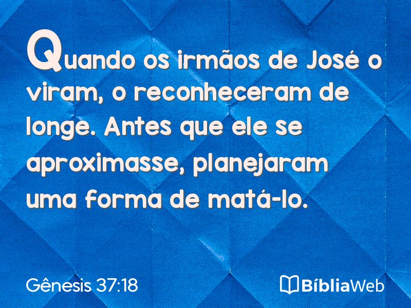Gênesis 37:18 em imagem para compartilhar