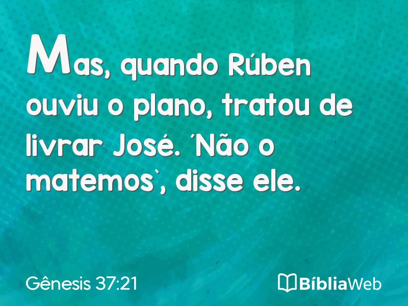 Gênesis 37:21 em imagem para compartilhar