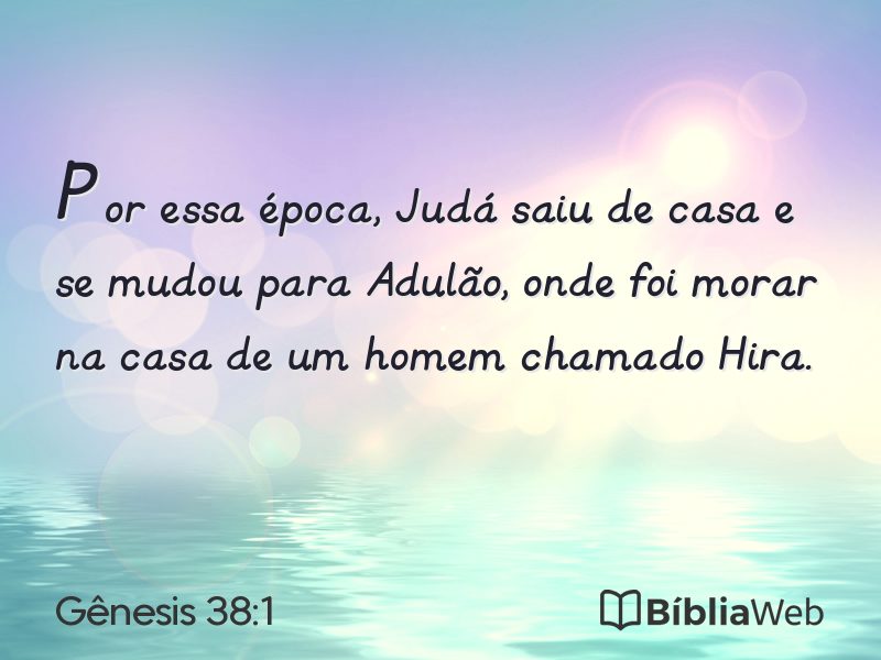 Gênesis 38:1 em imagem para compartilhar