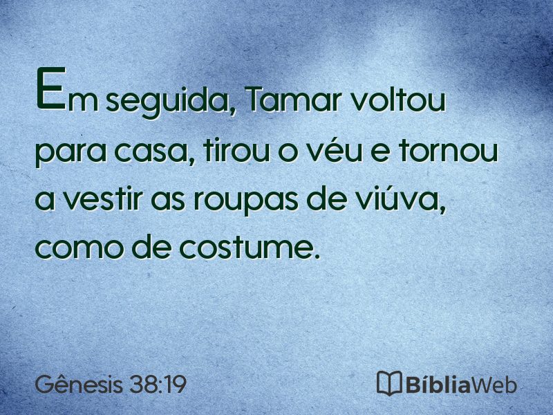 Gênesis 38:19 em imagem para compartilhar