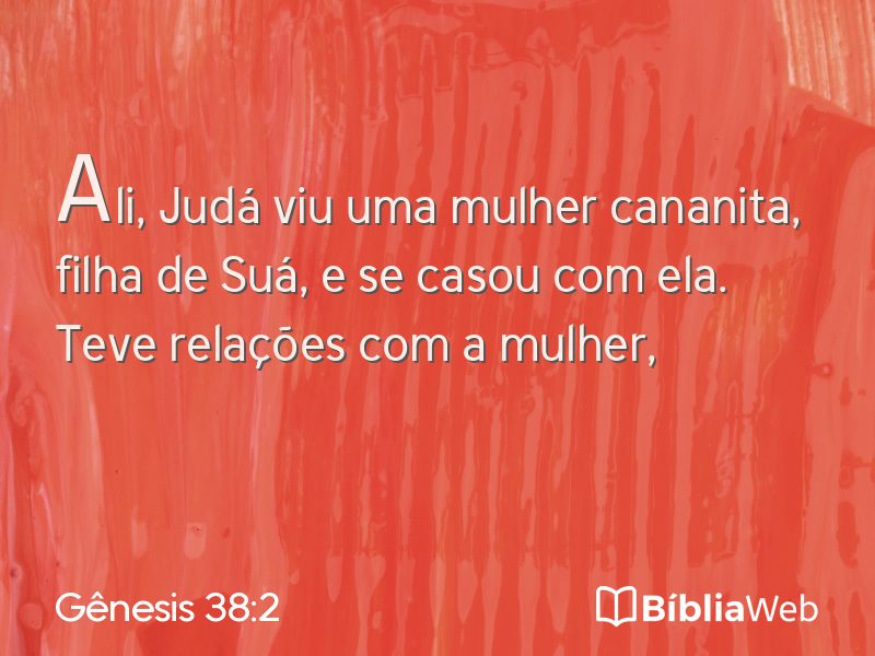 Gênesis 38:2 em imagem para compartilhar