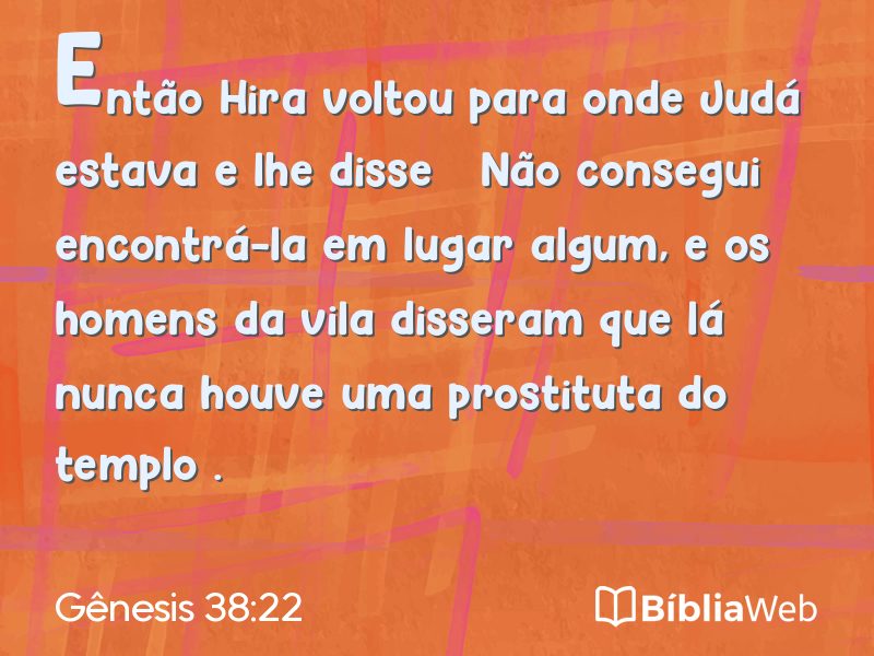 Gênesis 38:22 em imagem para compartilhar