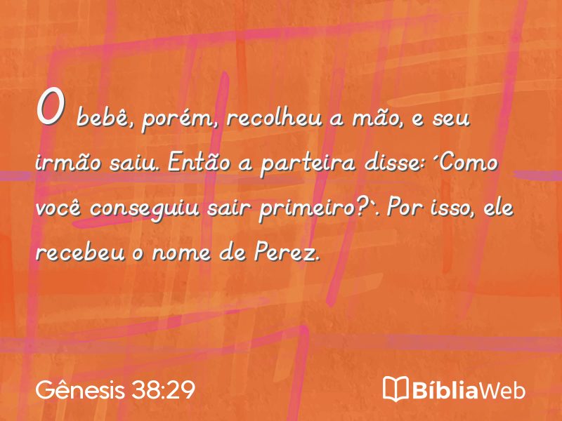 Gênesis 38:29 em imagem para compartilhar