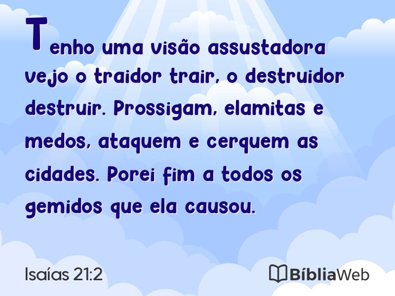 Isaías 21:2 em imagem para compartilhar