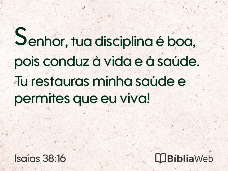 Isaías 38:16 em imagem para compartilhar