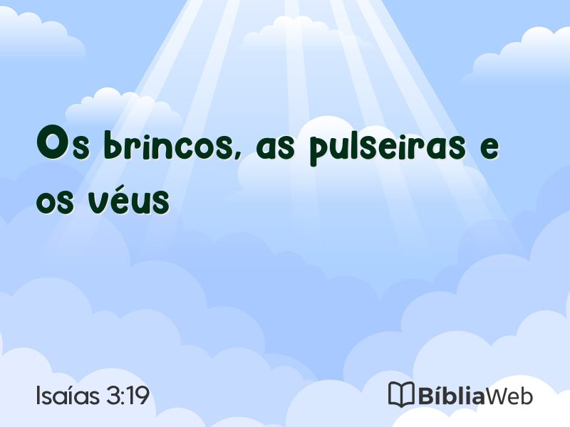 Isaías 3:19 em imagem para compartilhar