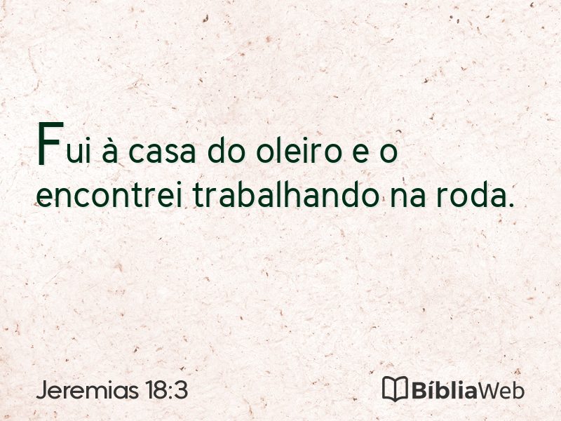 Jeremias 18:3 em imagem para compartilhar