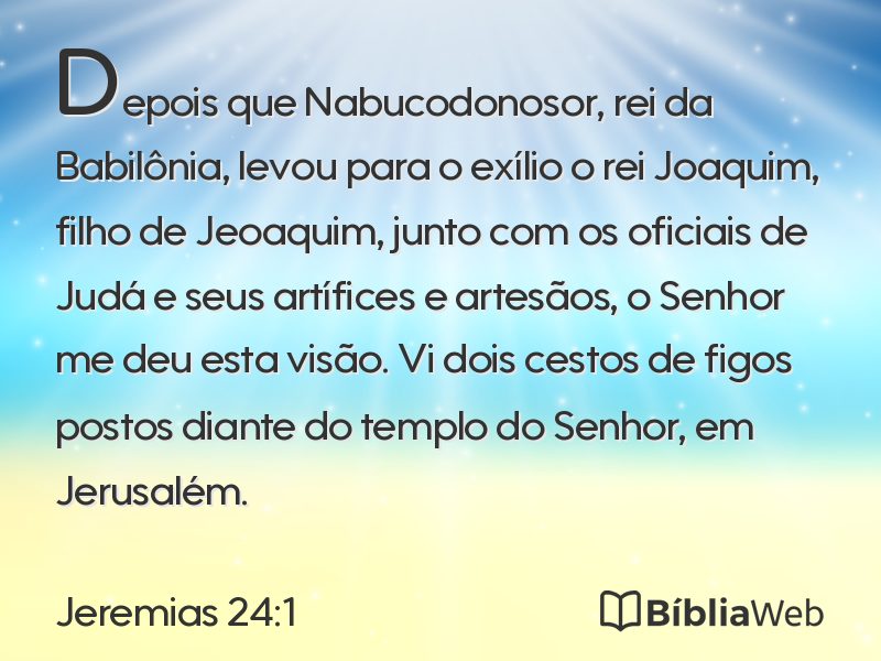 Jeremias 24:1 em imagem para compartilhar