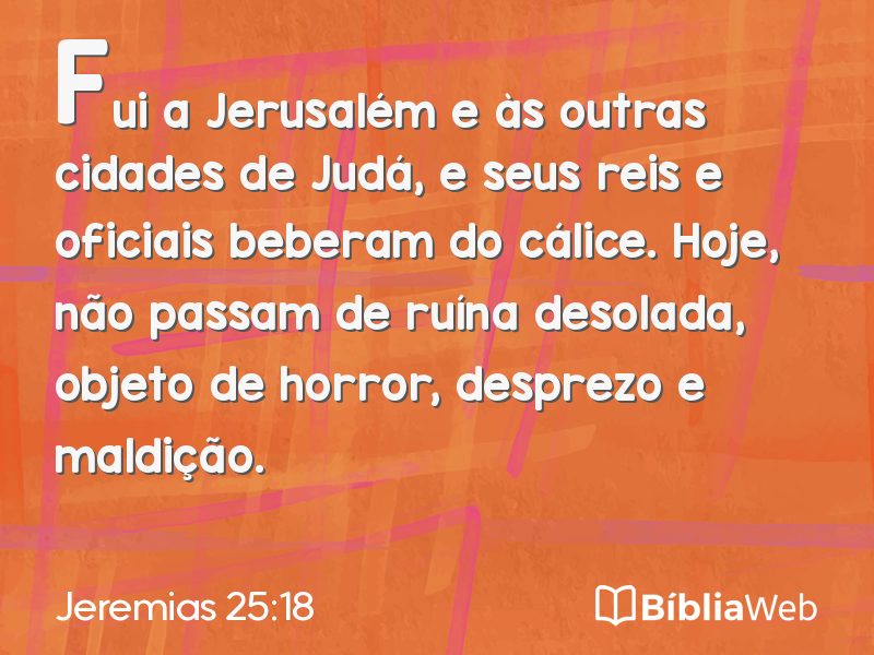 Jeremias 25:18 em imagem para compartilhar