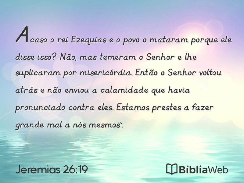 Jeremias 26:19 em imagem para compartilhar