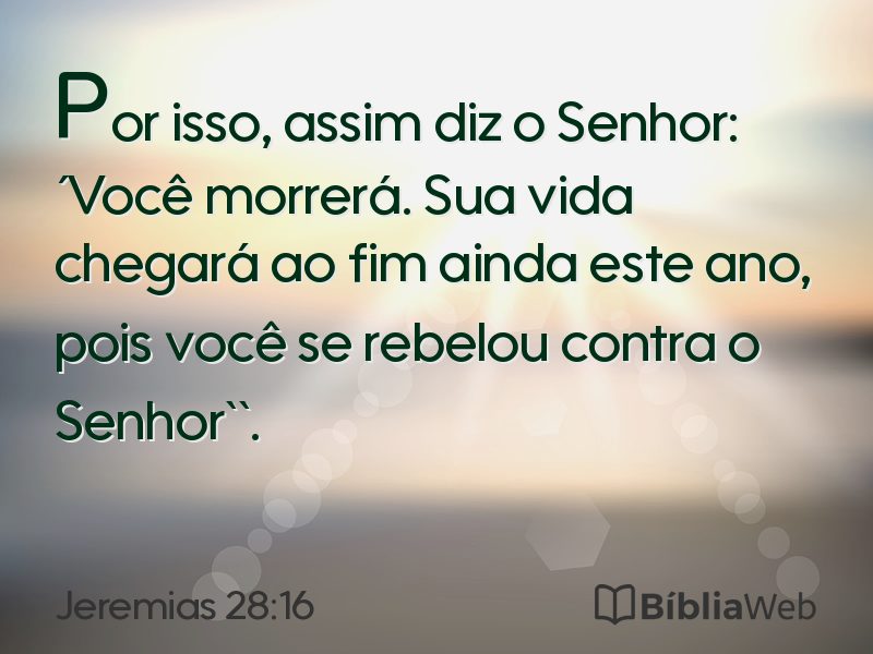 Jeremias 28:16 em imagem para compartilhar
