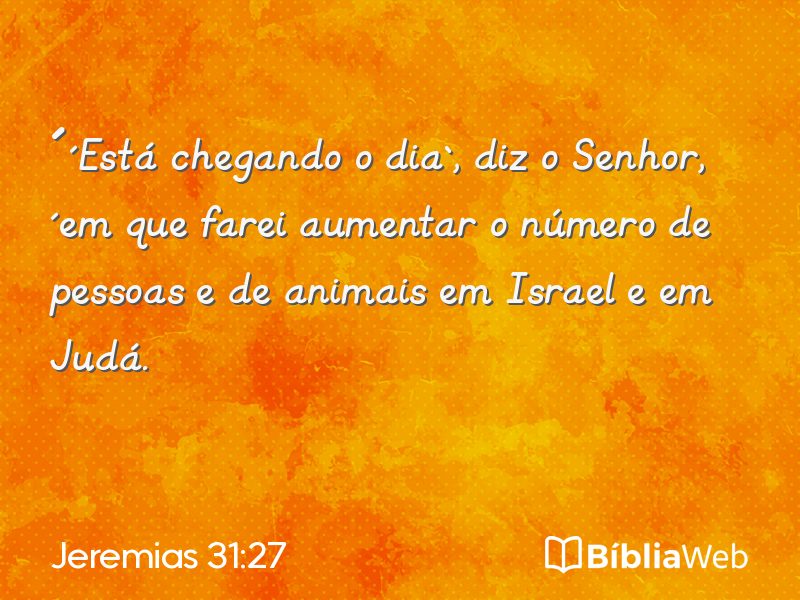 Jeremias 31:27 em imagem para compartilhar