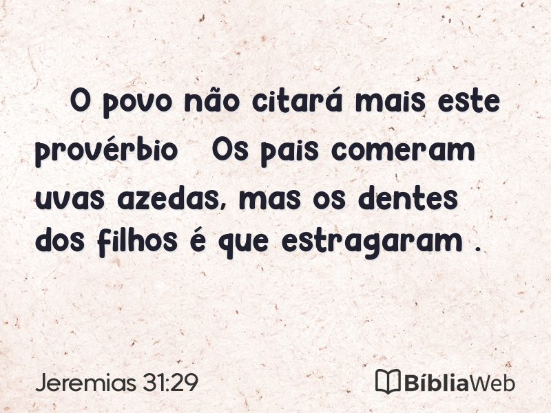 Jeremias 31:29 em imagem para compartilhar