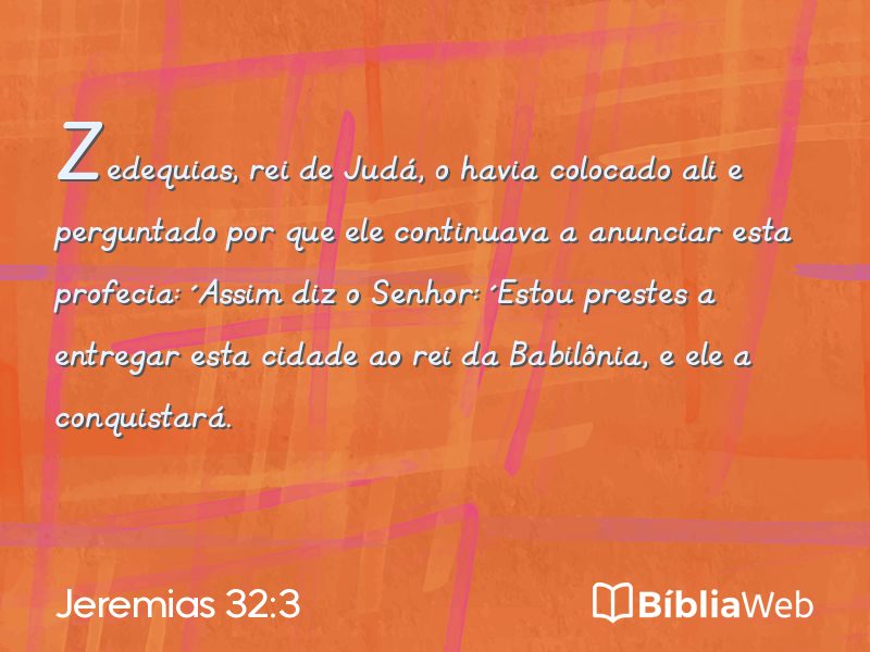 Jeremias 32:3 em imagem para compartilhar
