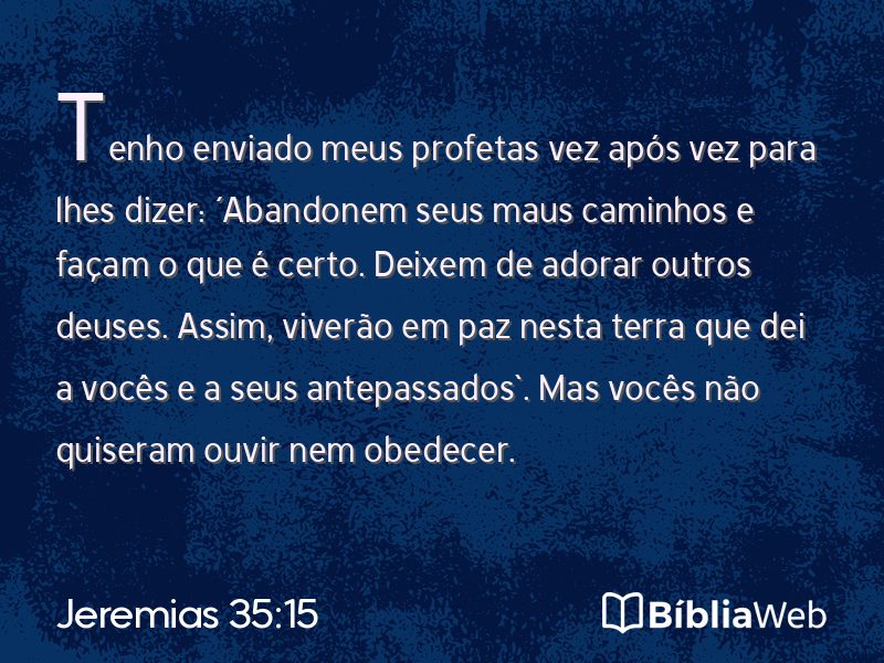Jeremias 35:15 em imagem para compartilhar