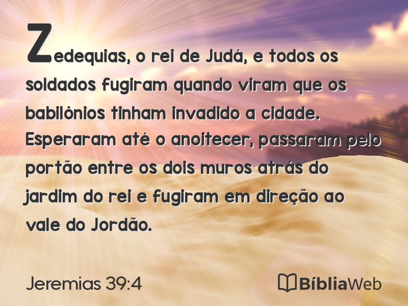Jeremias 39:4 em imagem para compartilhar