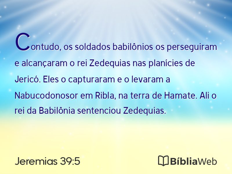 Jeremias 39:5 em imagem para compartilhar
