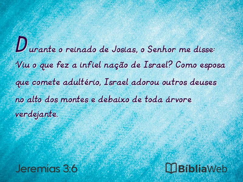 Jeremias 3:6 em imagem para compartilhar