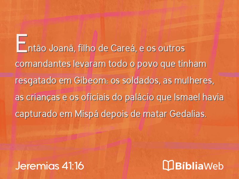Jeremias 41:16 em imagem para compartilhar