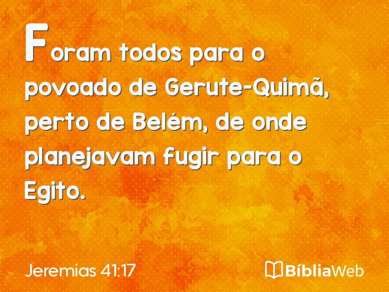 Jeremias 41:17 em imagem para compartilhar