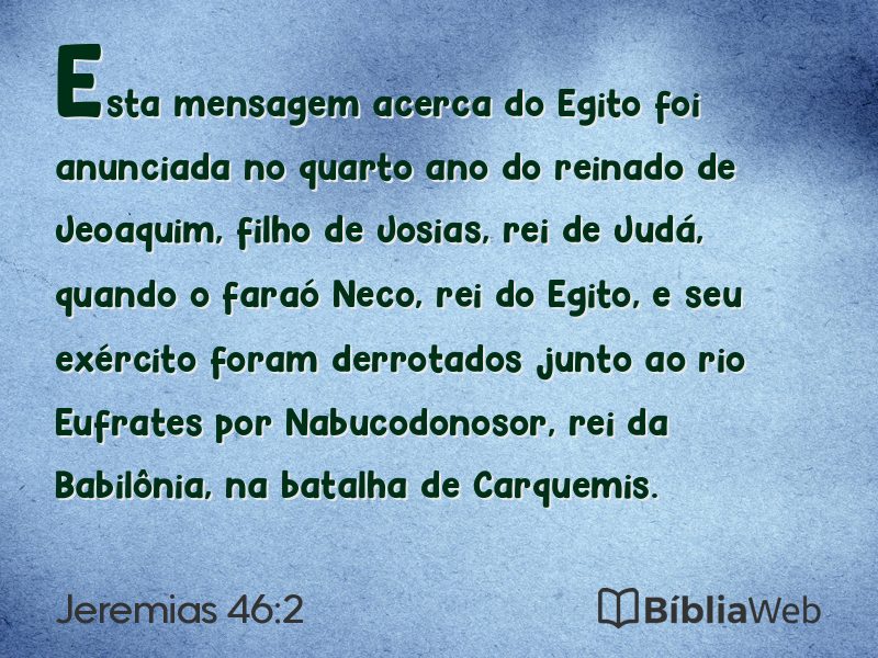 Jeremias 46:2 em imagem para compartilhar