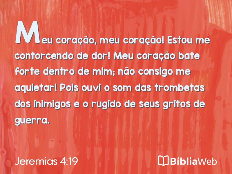 Jeremias 4:19 em imagem para compartilhar