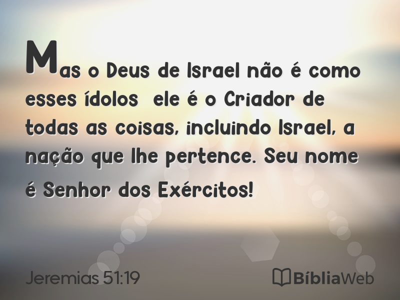 Jeremias 51:19 em imagem para compartilhar