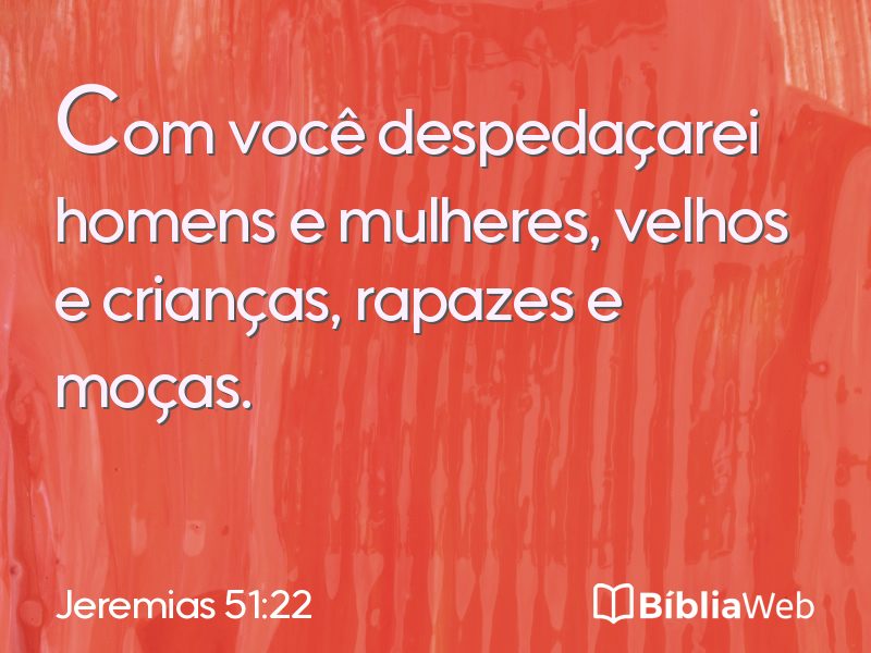 Jeremias 51:22 em imagem para compartilhar