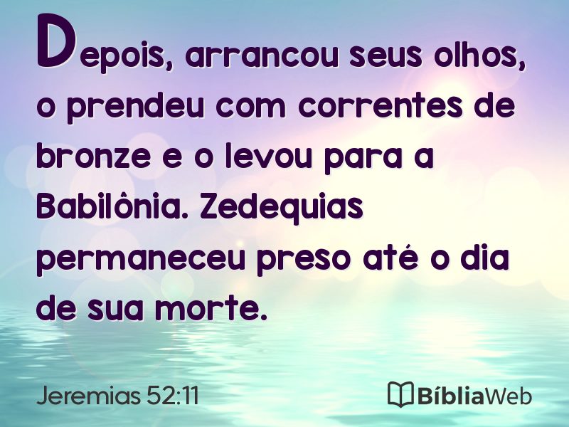 Jeremias 52:11 em imagem para compartilhar