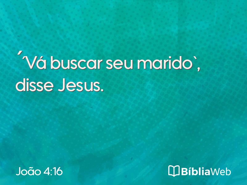 João 4:16 em imagem para compartilhar