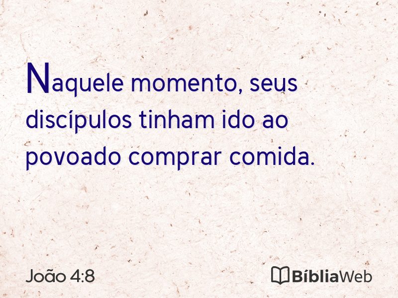 João 4:8 em imagem para compartilhar