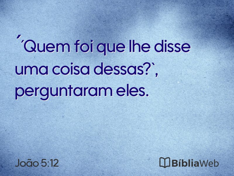 João 5:12 em imagem para compartilhar