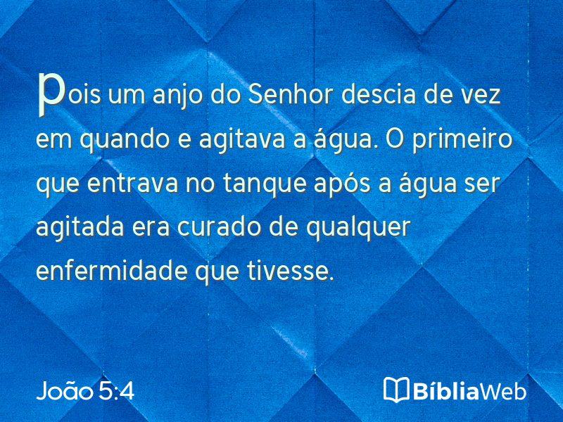 João 5:4 em imagem para compartilhar