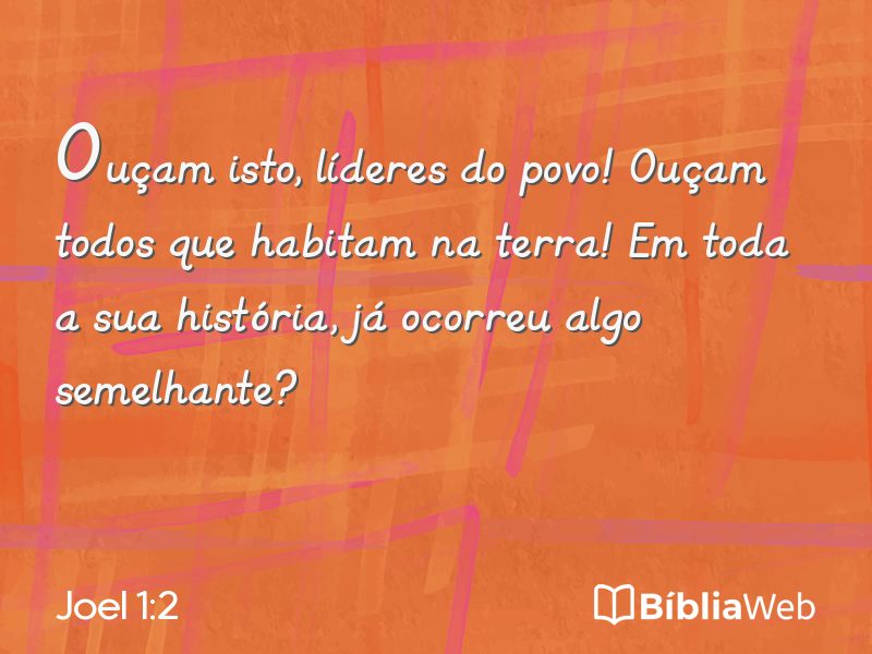 Joel 1:2 em imagem para compartilhar
