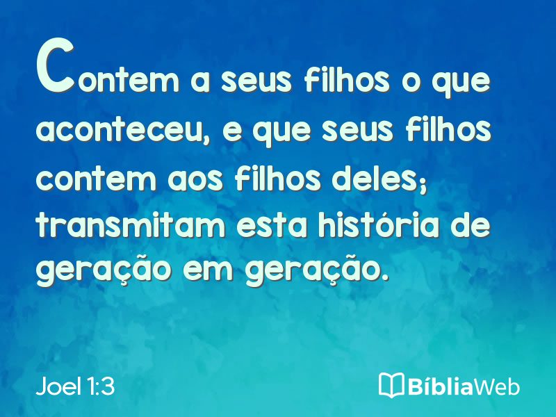 Joel 1:3 em imagem para compartilhar