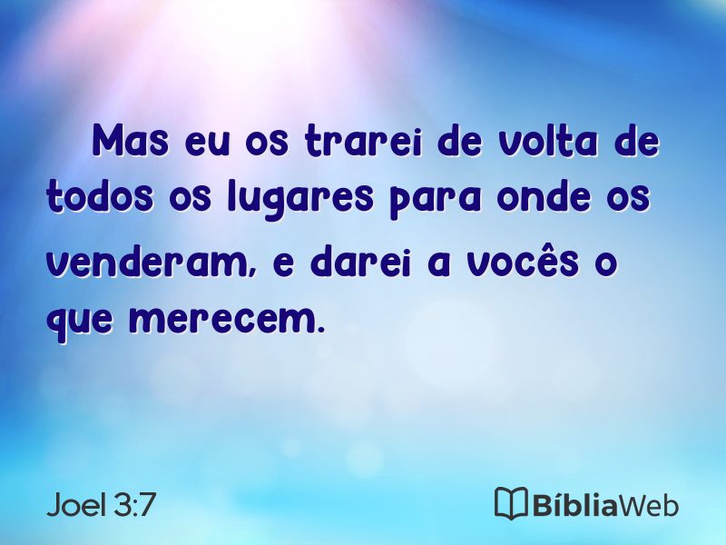Joel 3:7 em imagem para compartilhar