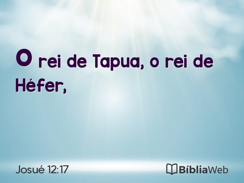Josué 12:17 em imagem para compartilhar