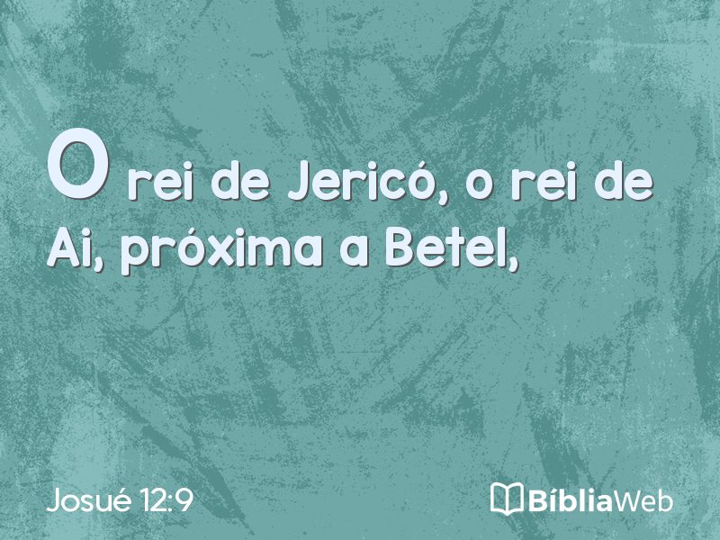 Josué 12:9 em imagem para compartilhar